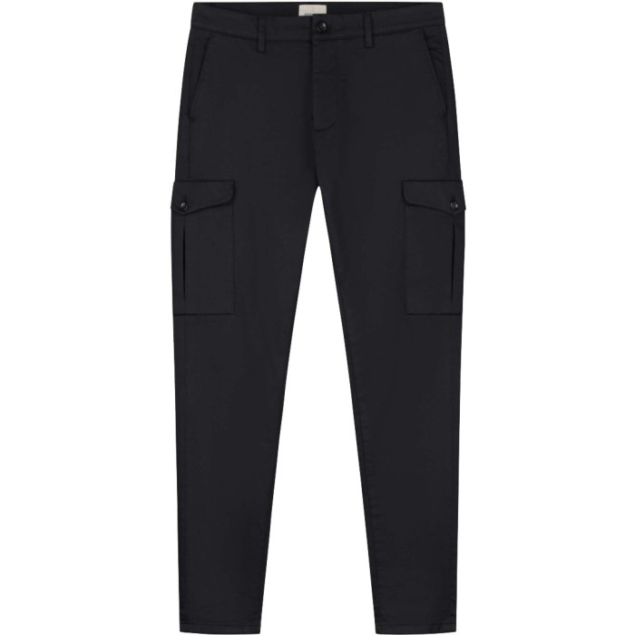 Lancaster tapered combat pants twill knit