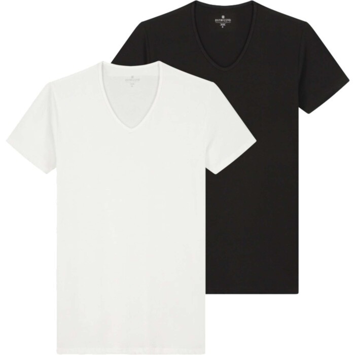 Eastwood 2 Pack V-Neck Tee Bamboo Blend