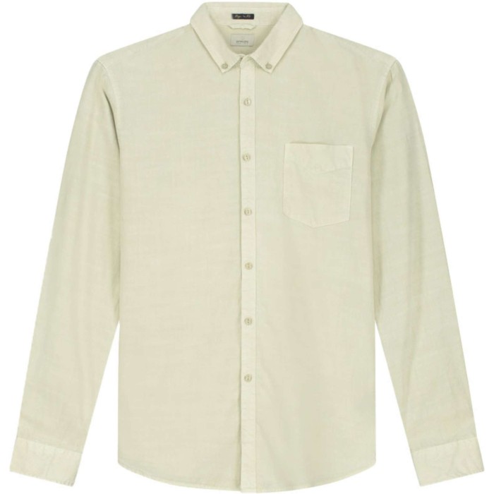 Shirt garment dyed tencel