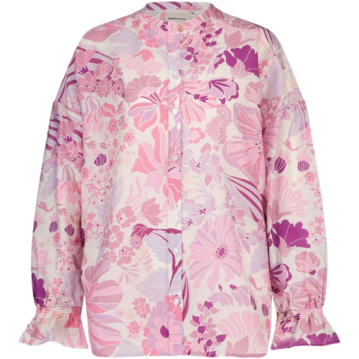 Lexi blouse pink flower