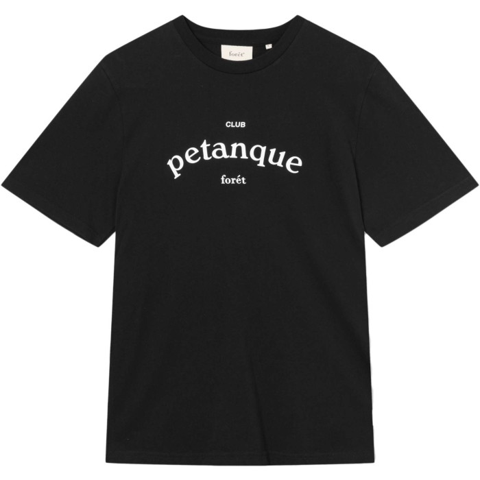 Petanque t-shirt black white