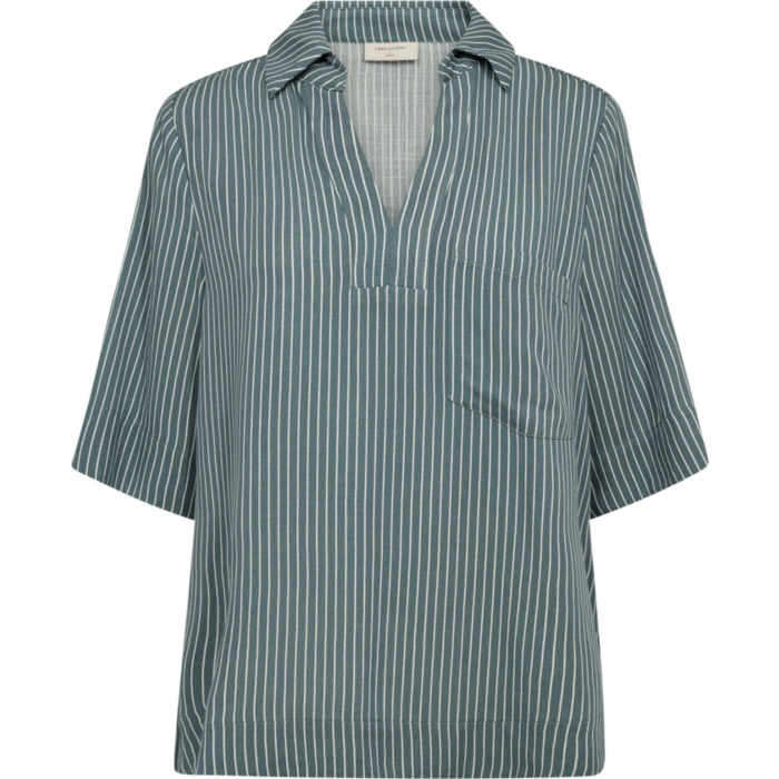 FQSava Blouse Dk Forest
