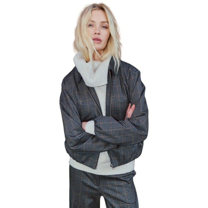 FQNaduva Jacket Black w Desert