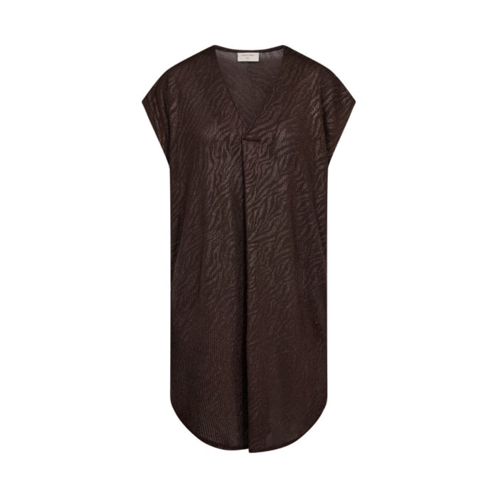 FQMatter dress coffeebean brown