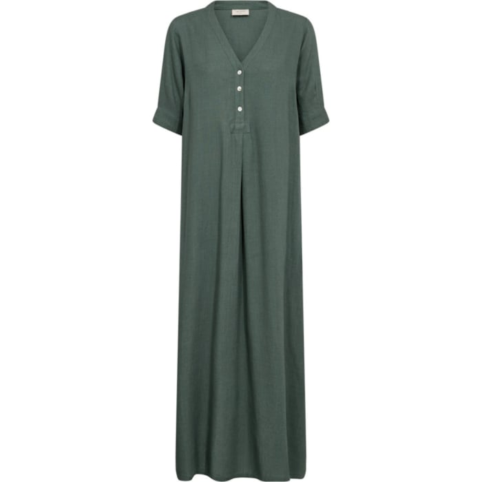 FQLarin dress drk forrest green