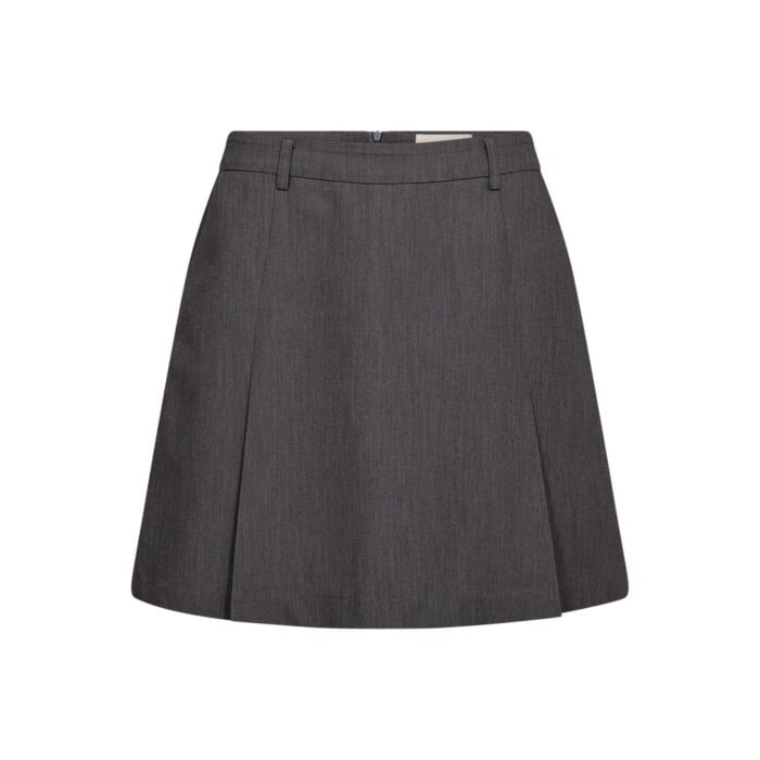 FQVika skirt  dark grey melange