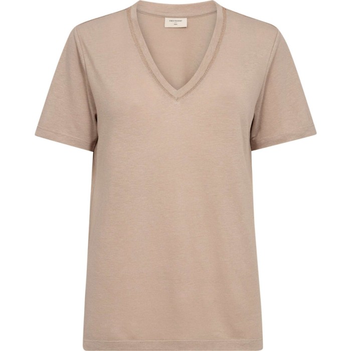 FQHille tee simply taupe