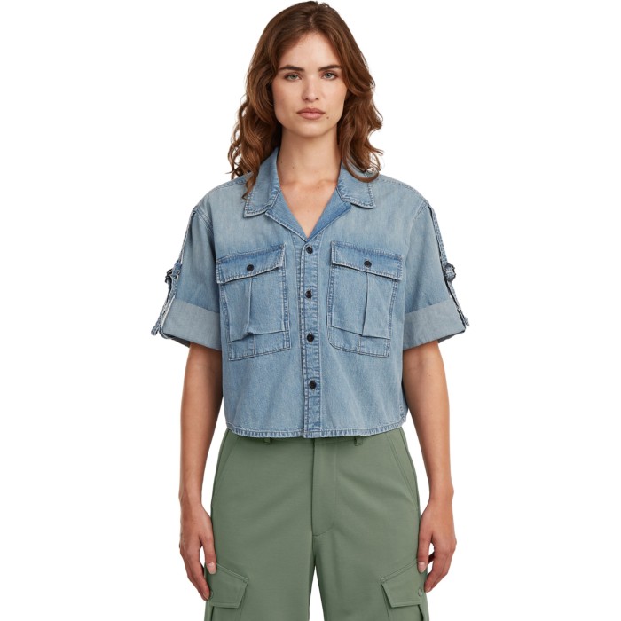 Boxy Relaxed Shirt s\s wmn