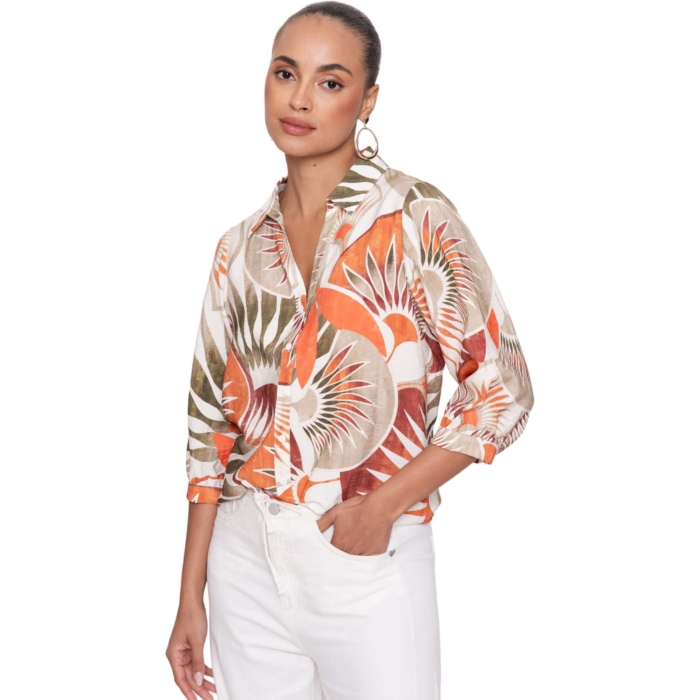 Blouse orange