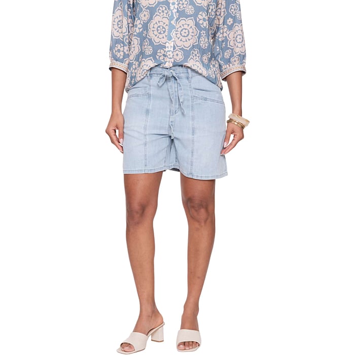 Pants bleached denim