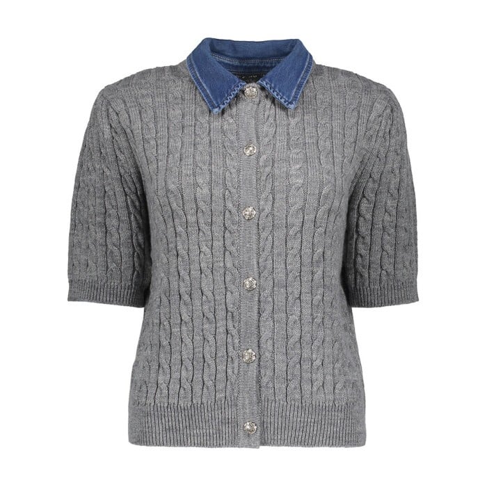 Pullover grey melange