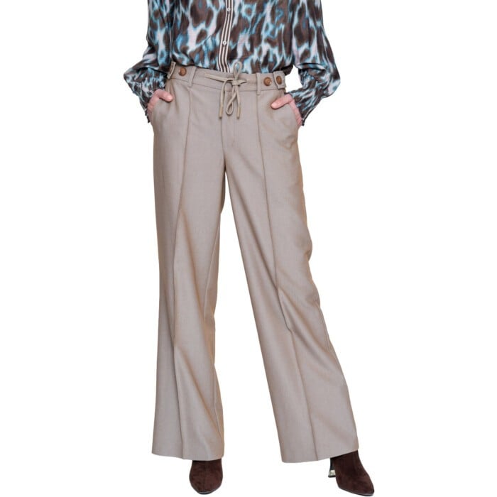 Pants dark sand