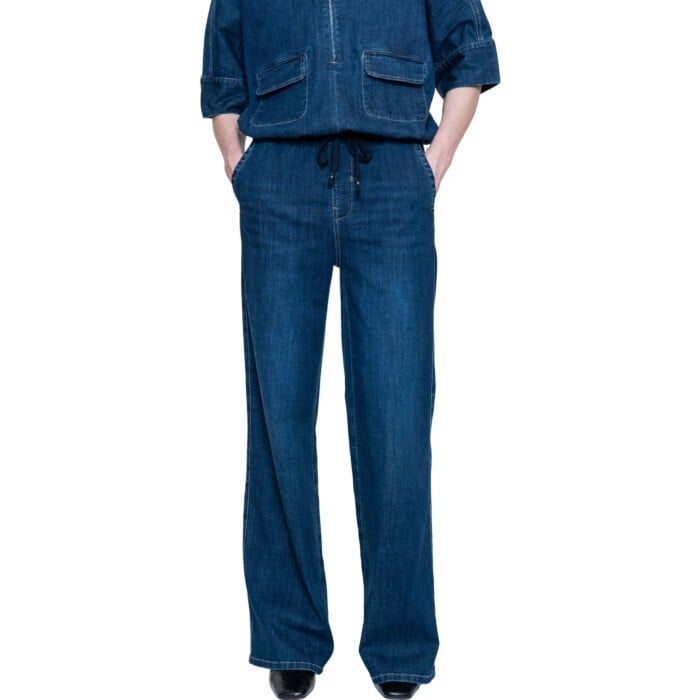 Jeans Dark blue denim wash
