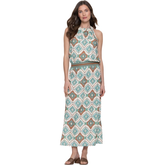 Dress aqua
