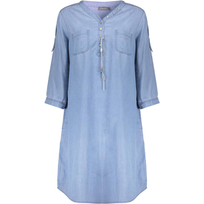 Dress bleached denim