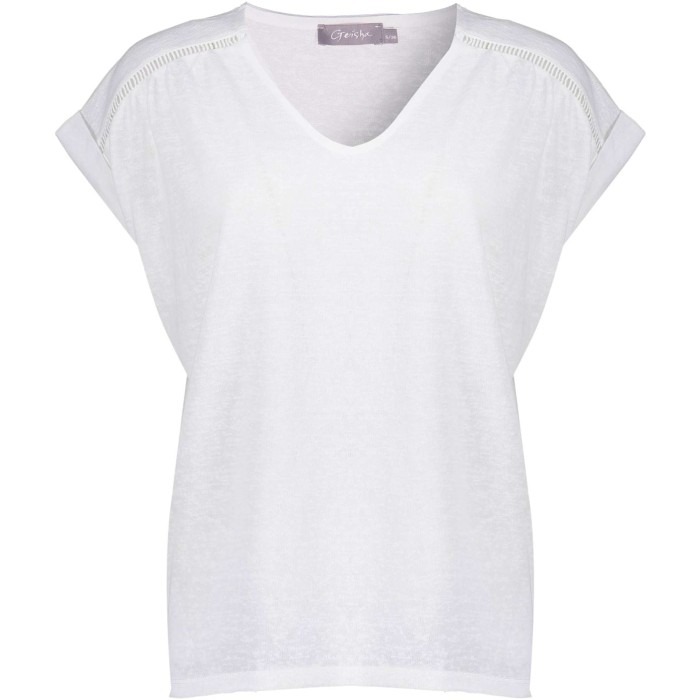 T-shirt short sleeves off-white