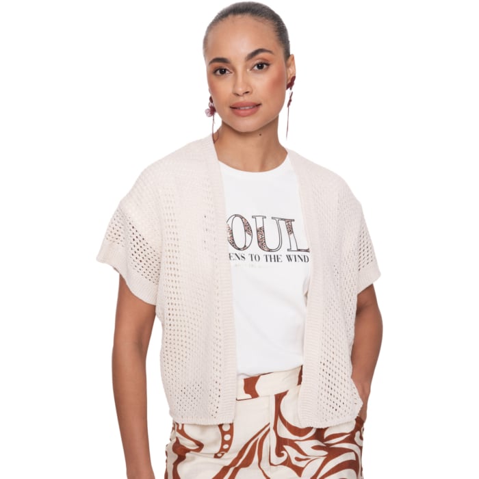Vest off-white