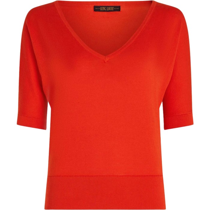 Valentina top club spicy orange