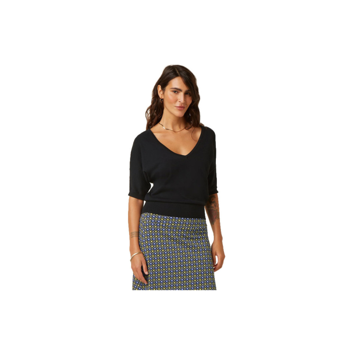 Valentina top club black