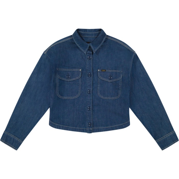 Lee Flap pocket shirt blue denim