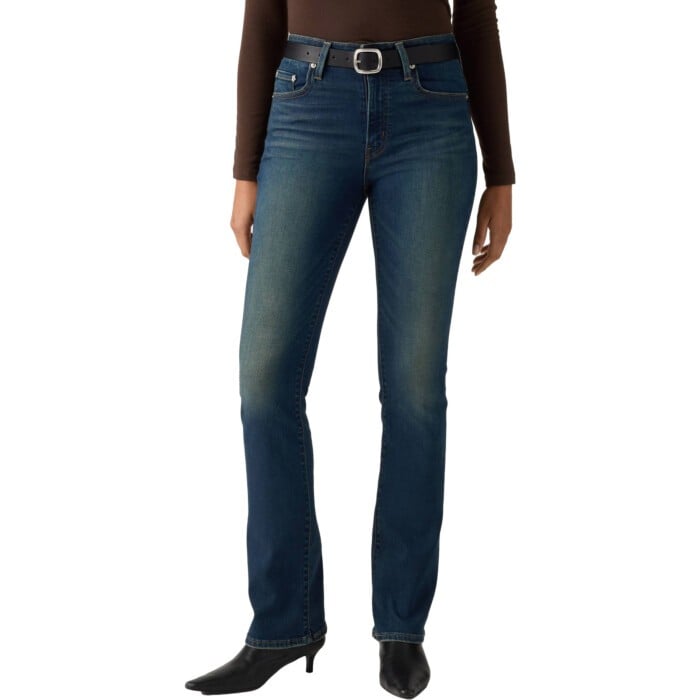 725 high rise bootcut jeans total grail strech