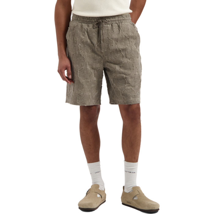 CROISIC GARMENT DYED JACQUARD SHORT