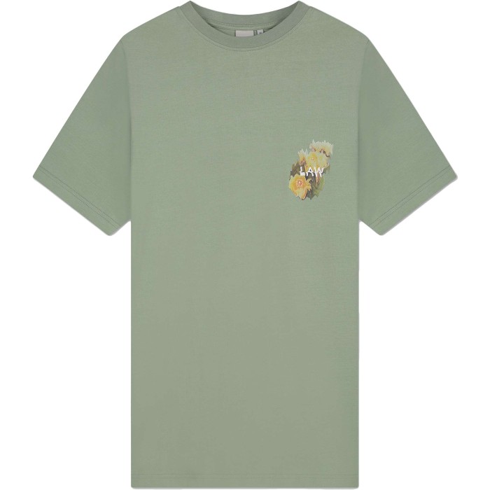 Para t-shirt basil green