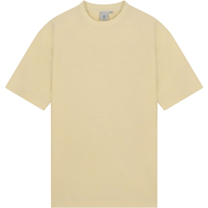 T-shirt ronde hals OPTIC luxe vanilla