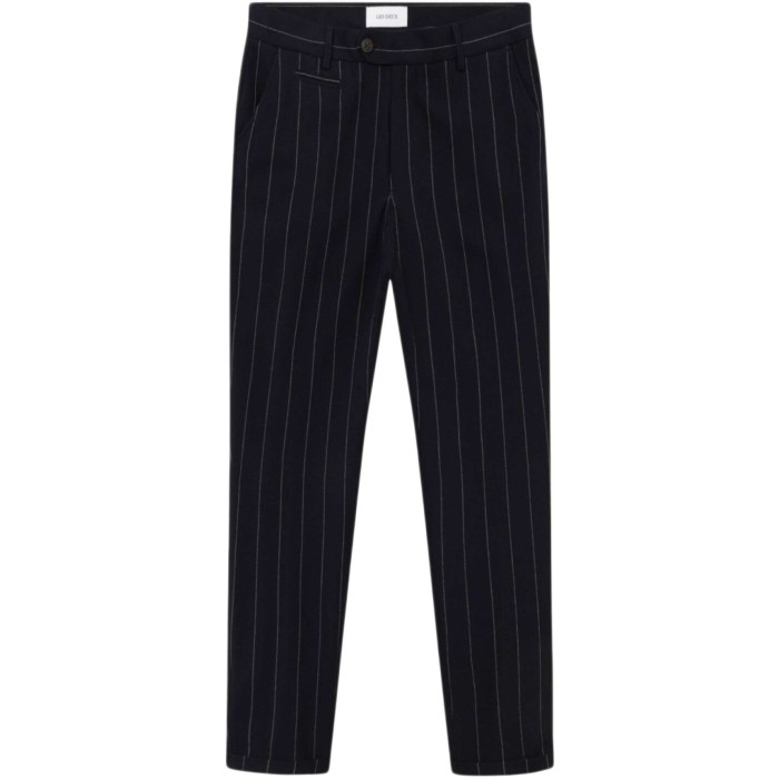 Como Twill Pinstripe Suit Pants Dark Navy/Ivory