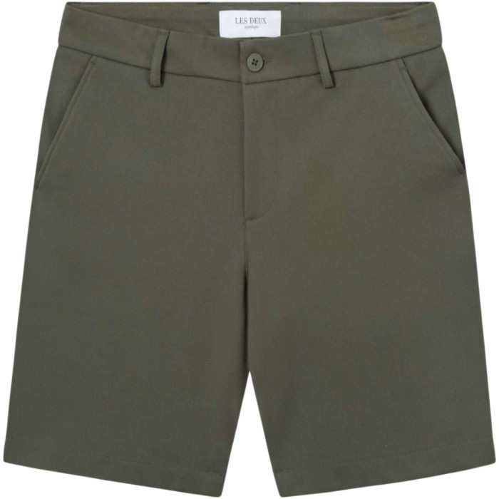 Como regular shorts thyme green