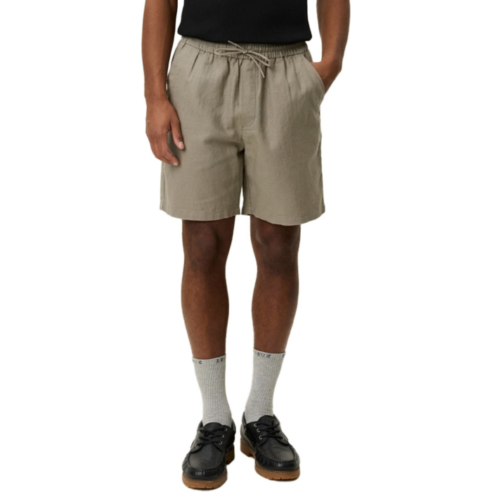 Otto Linen Shorts Laurel Oak Sand