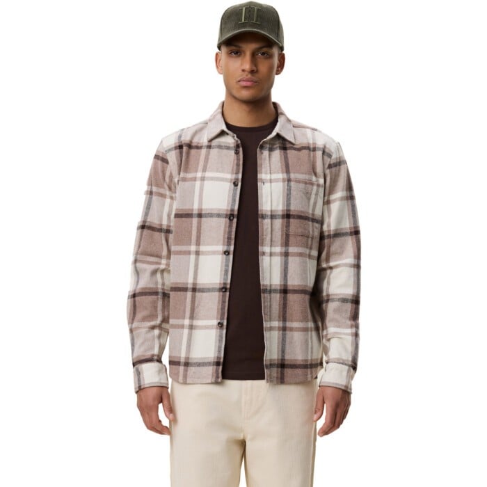 Check Flannel Shirt Caribou