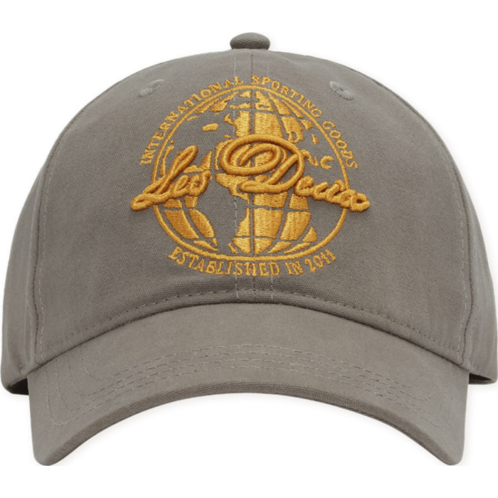 Globe Logo Dad Cap Raven Grey