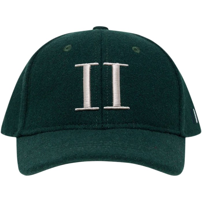 Encore wool baseball cap pine green