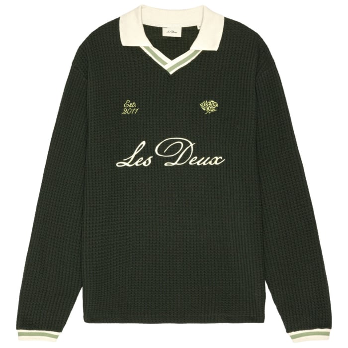 waffle longsleeve football jersey Green