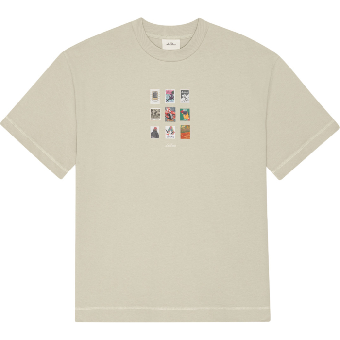 Stamp T-shirt light sand