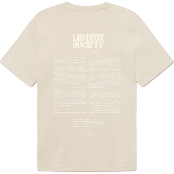 Society T-Shirt Light Sand Summer Melon