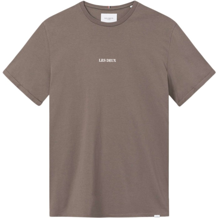 Lens t-shirt mountain grey