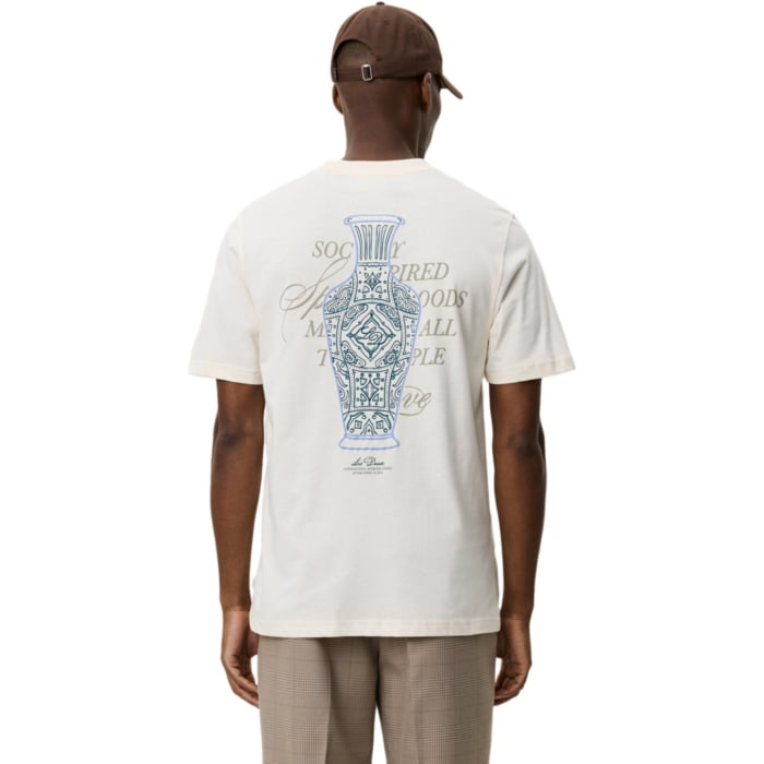 Ben Faience T-Shirt Eggnog White