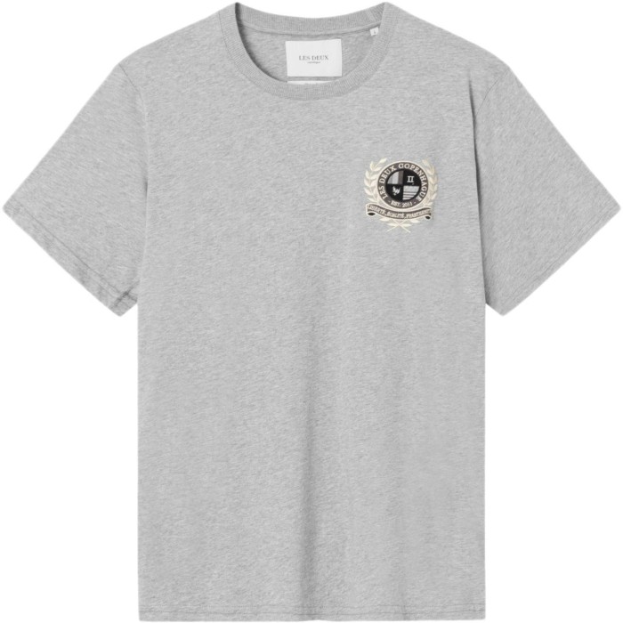 Egalité t-shirt 2.0 light grey melange