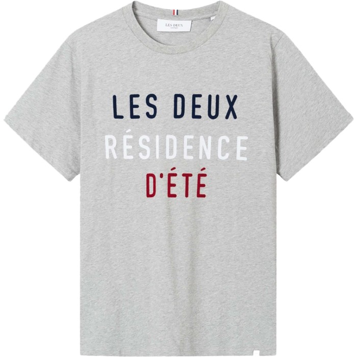 Résidence t-shirt light grey mélange