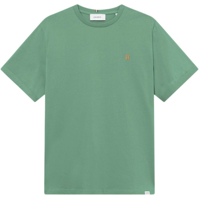 Nørregaard t-shirt dark ivy green/orange