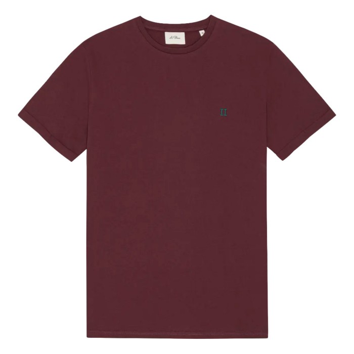 Core seasonal T-shirt Chocolate truffel red