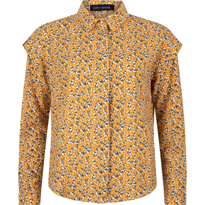 Blouse robyn yellow flowers