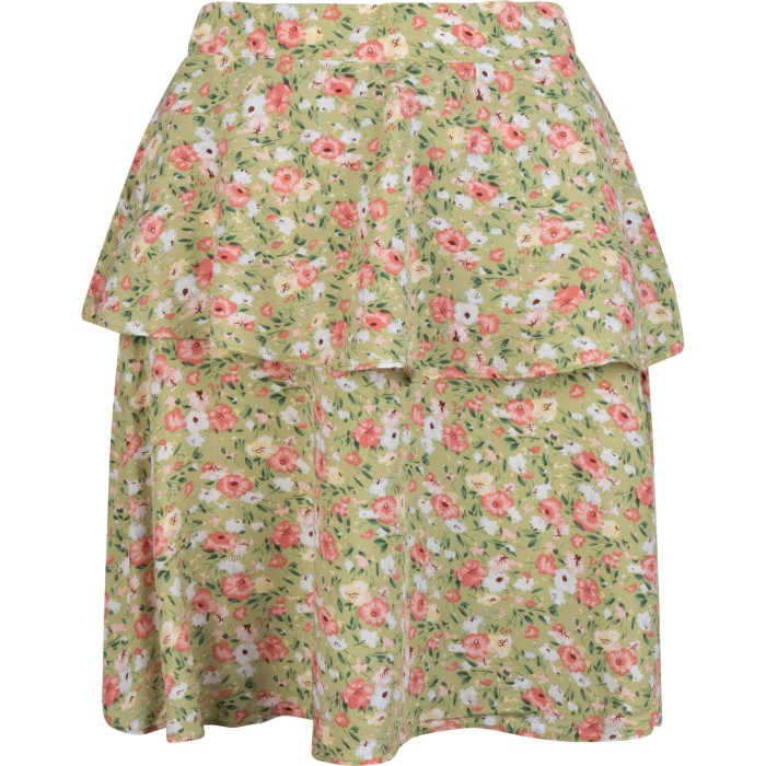 Skirt jaimie multi green flower