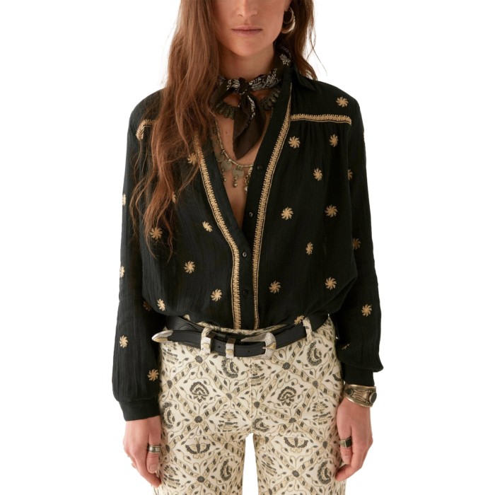 Dylan blouse starry night