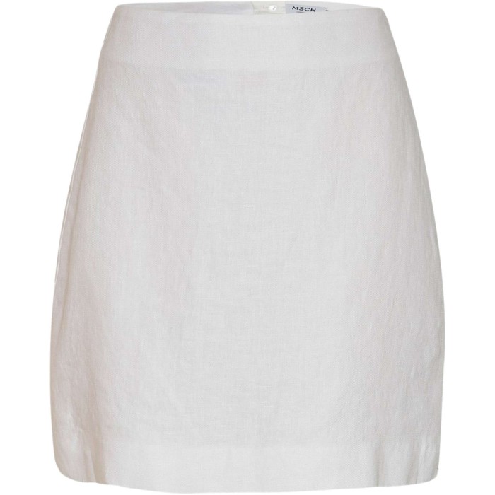 MSCHClaritta Skirt white linnen