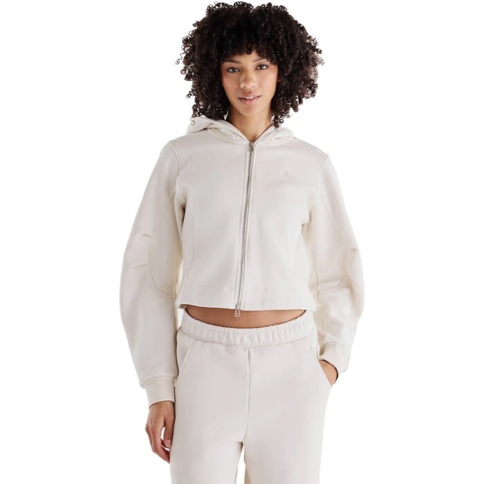 Athletics crafted fleece full zip linen