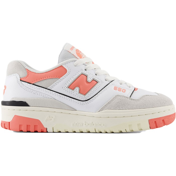 NB sneakers white coral