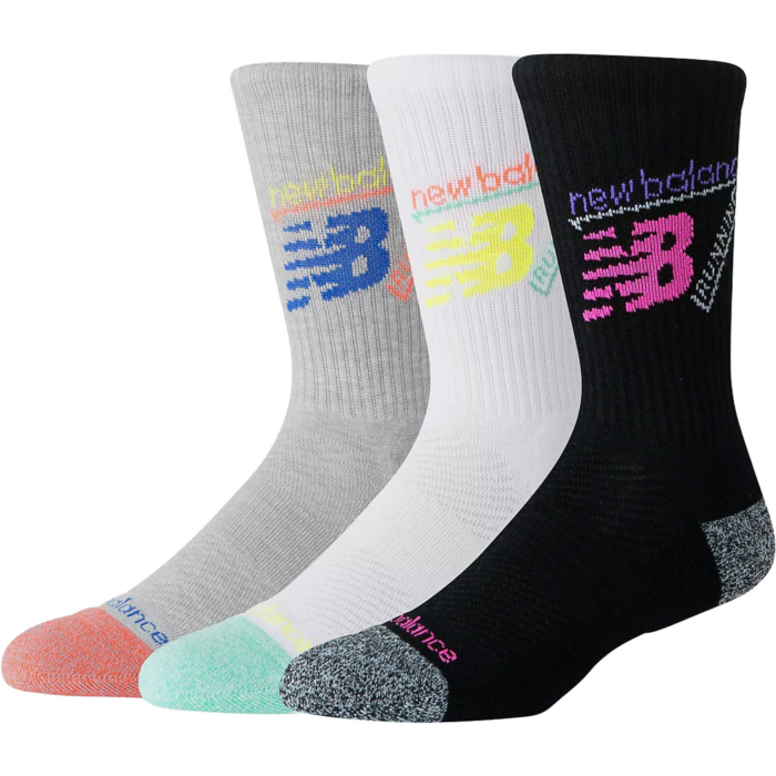 Active Graphic Crew Socks 3 Pack AS3
